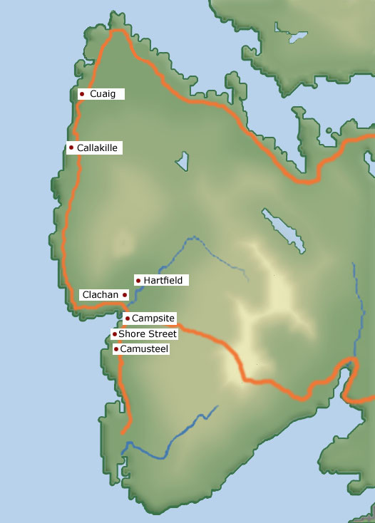 Map of Applecross