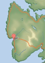 Location of Carn-Raineach