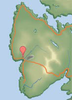 Location of Clachan Manse